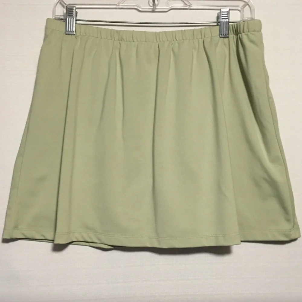 Ativa Green & Black 2-Piece Tennis Golf Outfit Skort & Top Set